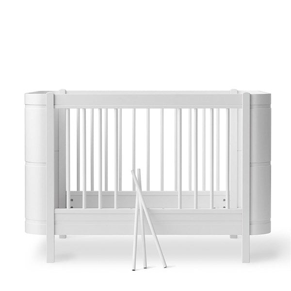 Oliver Furniture Wood Mini+ Tremmeseng inkl. Junior Kit Hvid 5