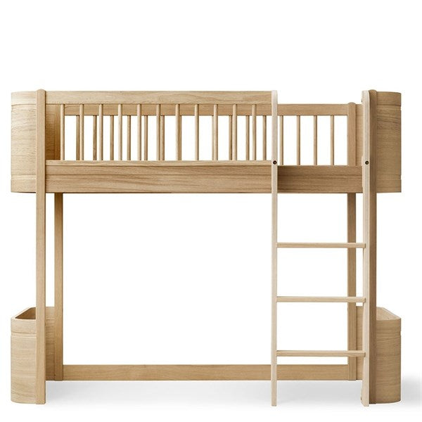 Oliver Furniture Wood Mini+ Halvhøj Seng Eg