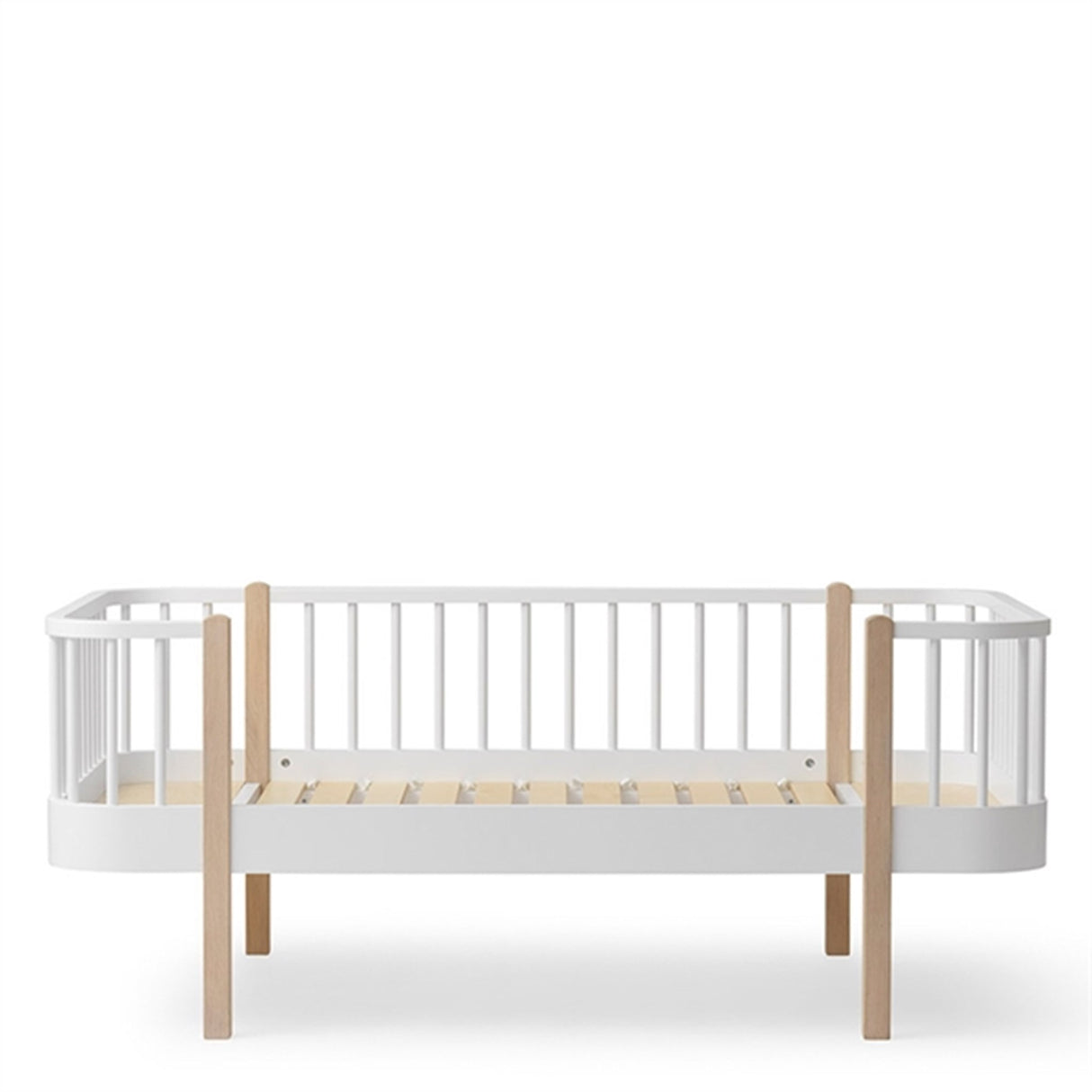 Oliver Furniture Wood Junior Sofaseng Hvid/Eg