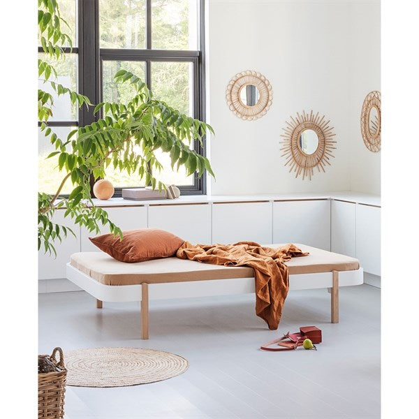 Oliver Furniture Wood Lounger Seng Hvid 2
