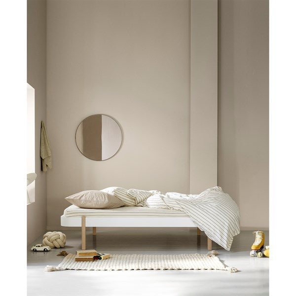 Oliver Furniture Wood Lounger Seng Hvid/Eg