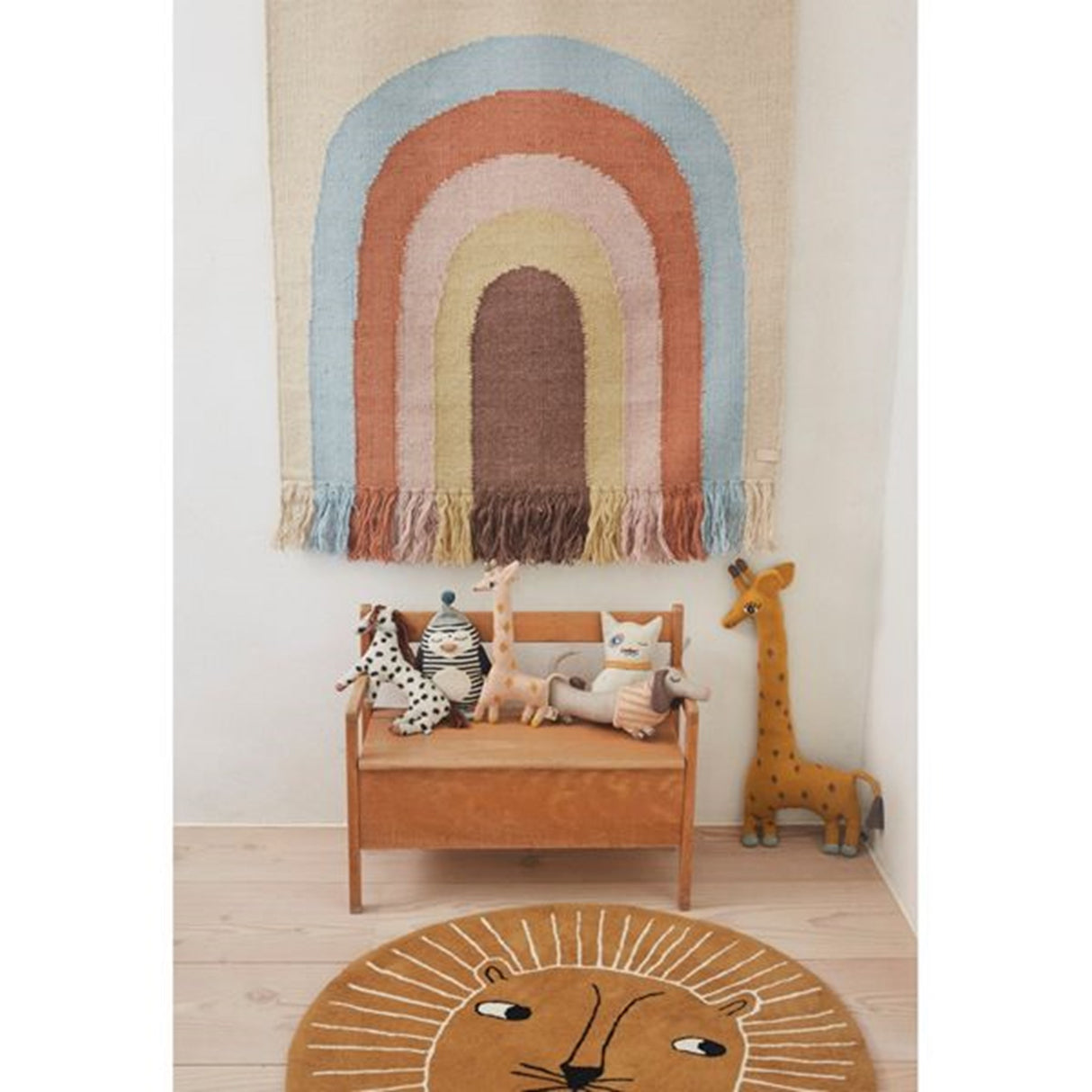 OYOY Follow the Rainbow Vægtæppe