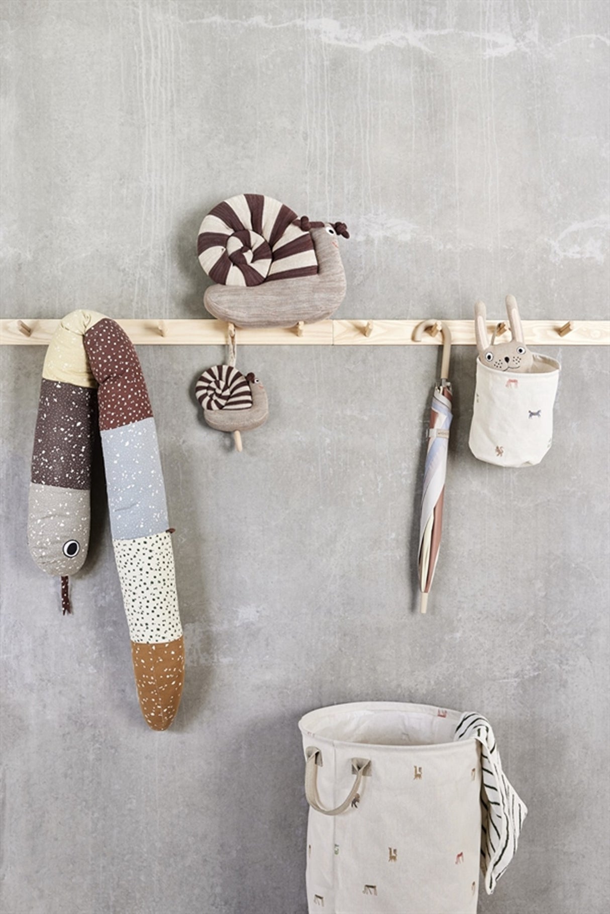 OYOY Moira Opbevaringskurv/Vasketøjskurv Large