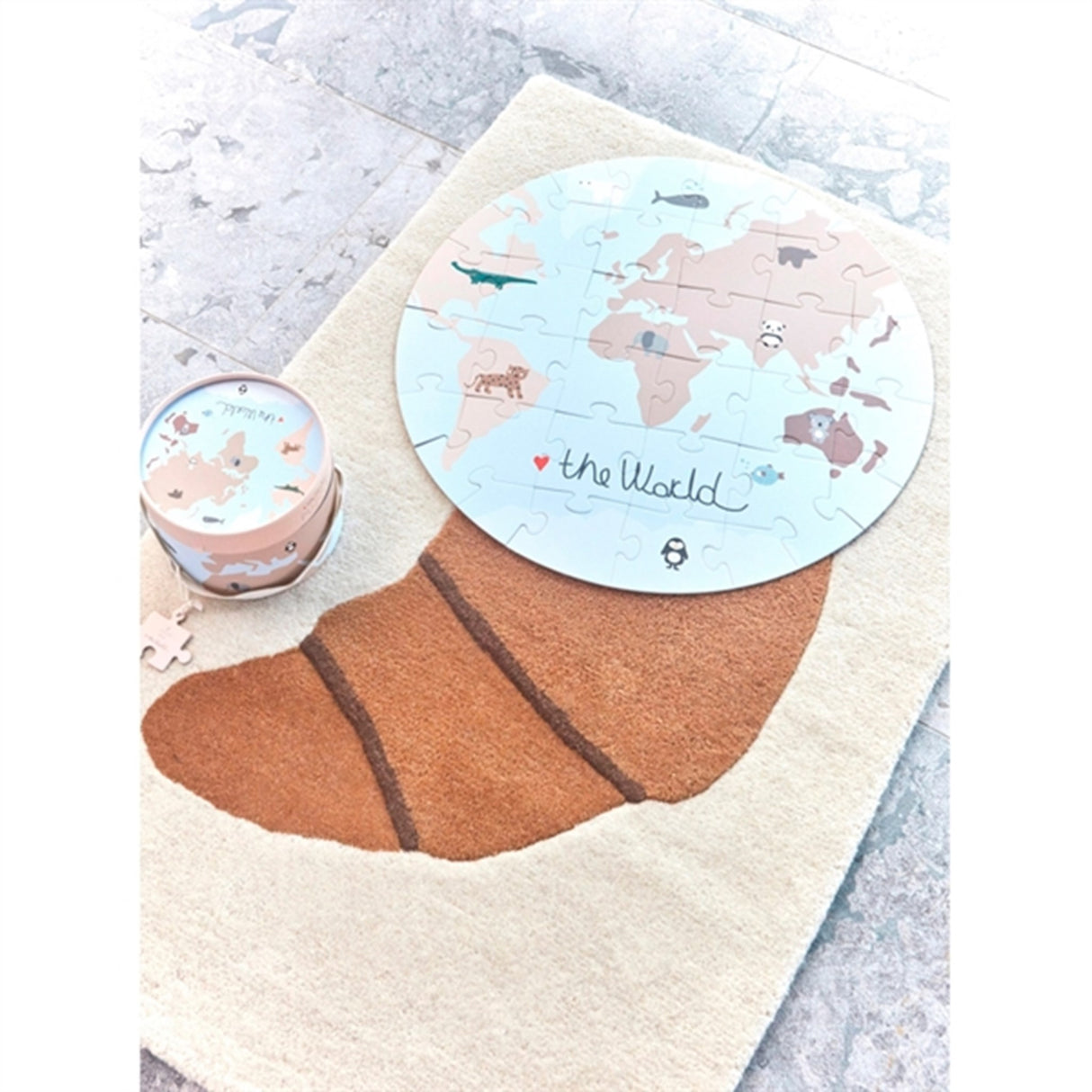 OYOY Gulvtæppe Croissant