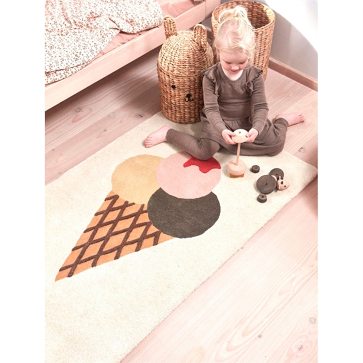 OYOY Gulvtæppe Ice Cream