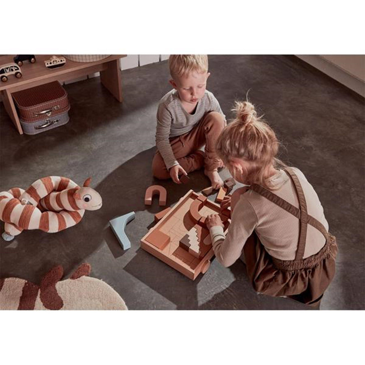 OYOY Træklodser Rainbow Wagon