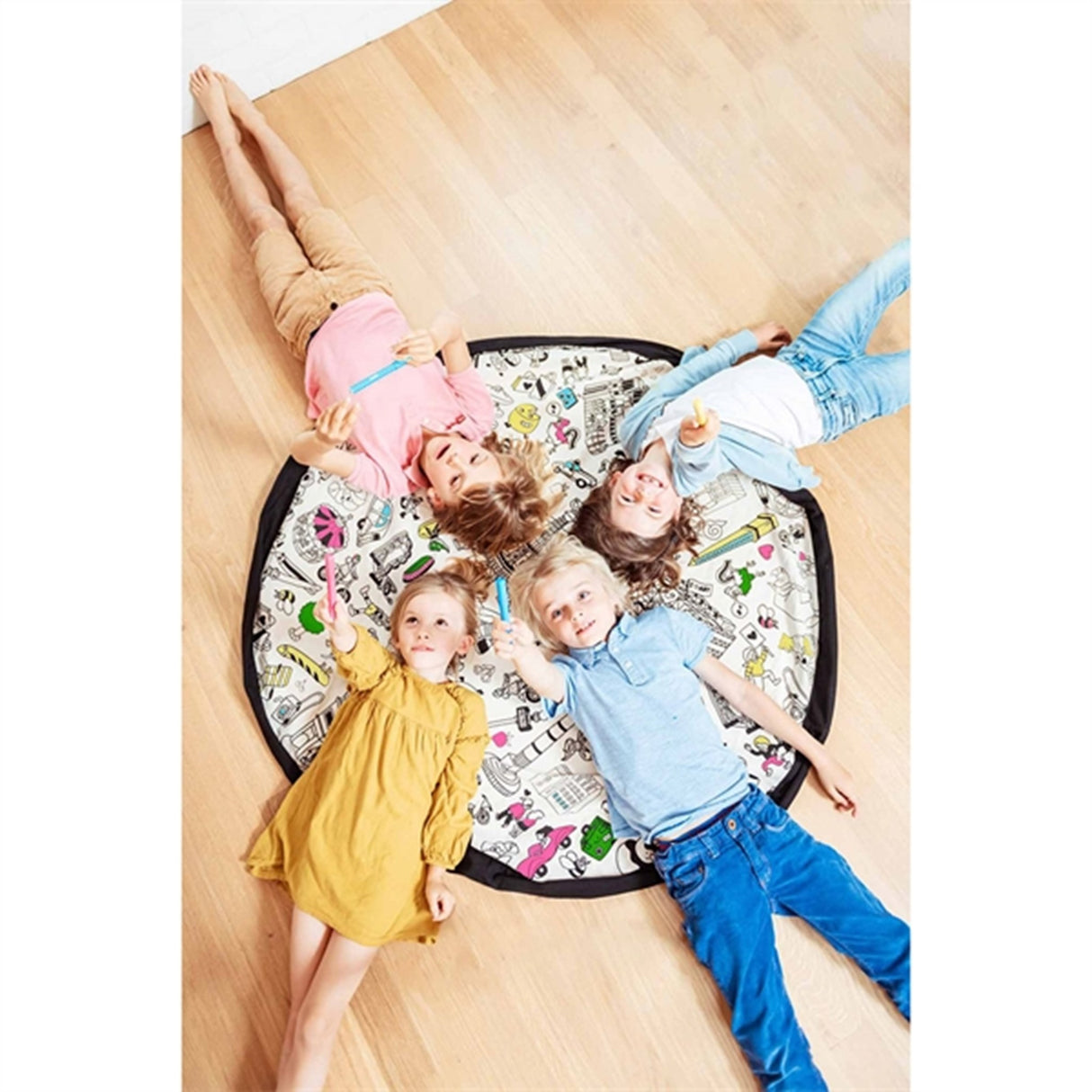 Play&Go 2-i-1 Legetæppe OMY Paris