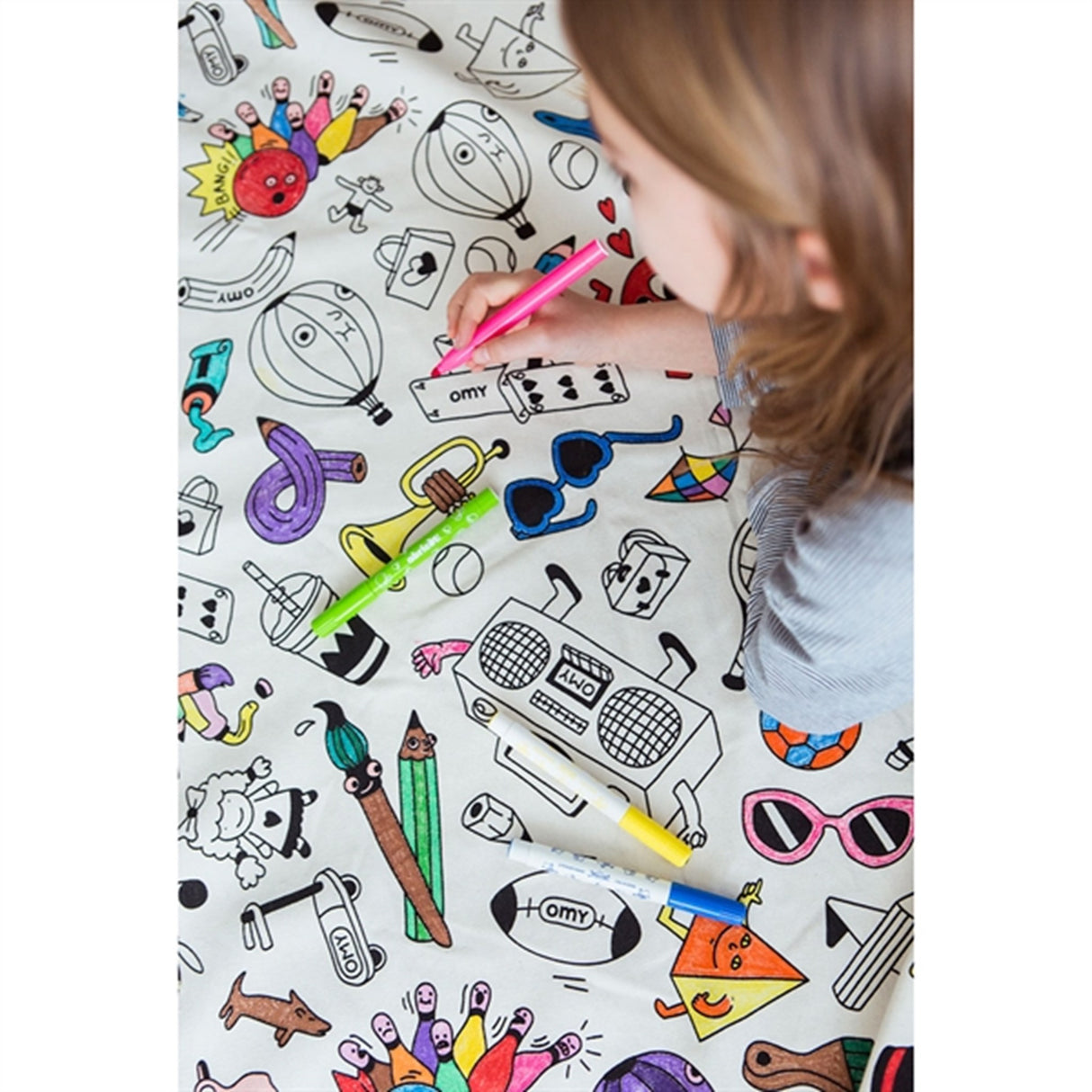 Play&Go 2-i-1 Legetæppe OMY Paris