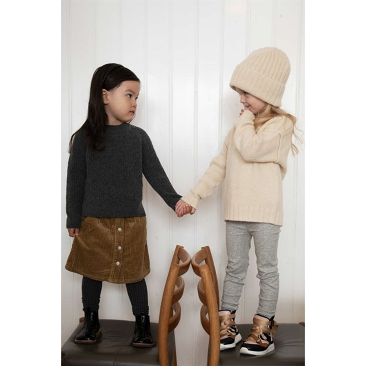 HOLMM Sterling Melange Pablos Strik Leggings