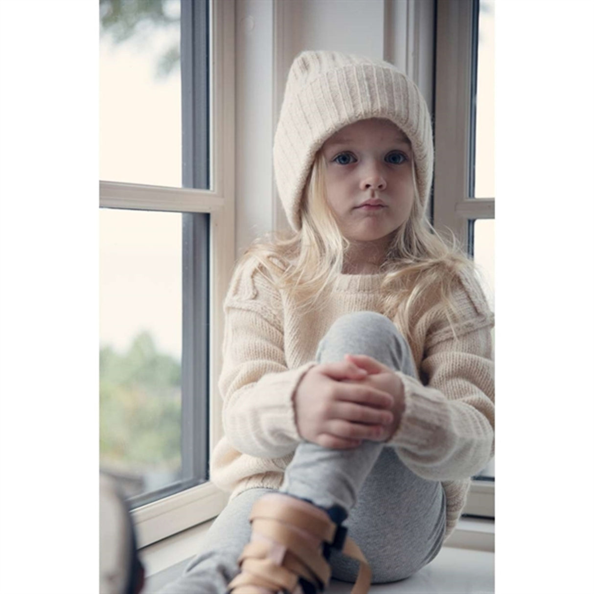 HOLMM Sterling Melange Pablos Strik Leggings