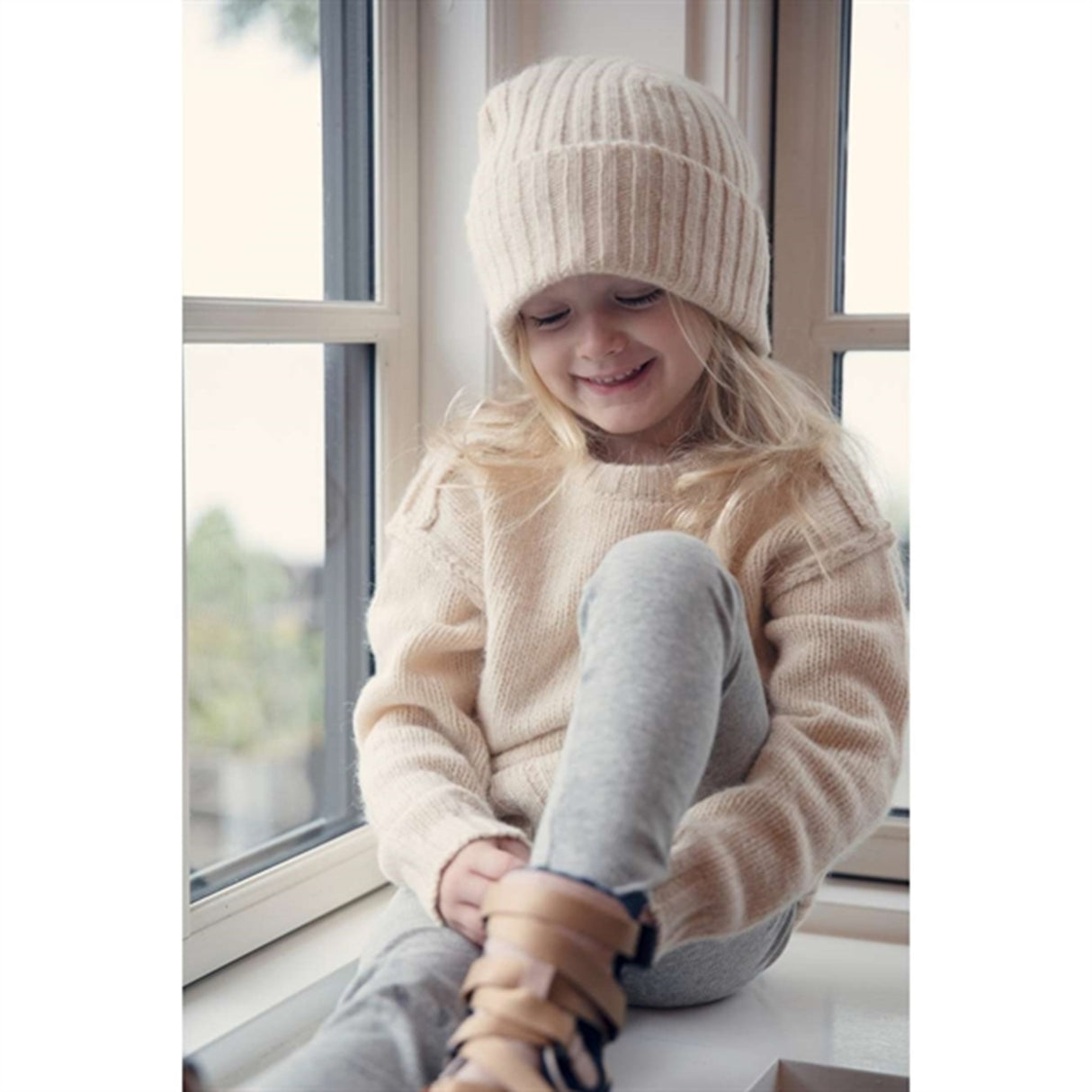 HOLMM Sterling Melange Pablos Strik Leggings