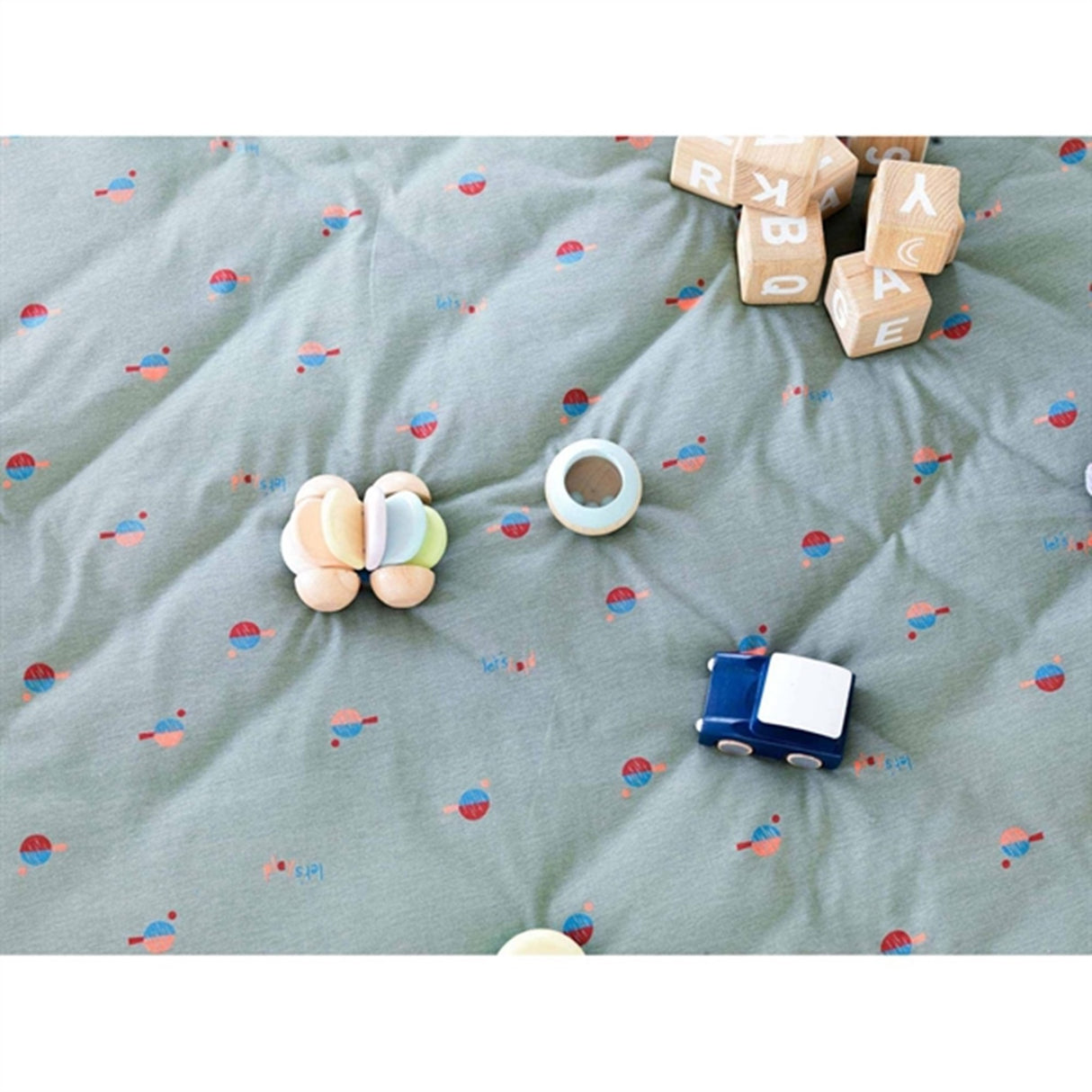 Play&Go 3-i-1 Legetæppe Soft Ping Pong