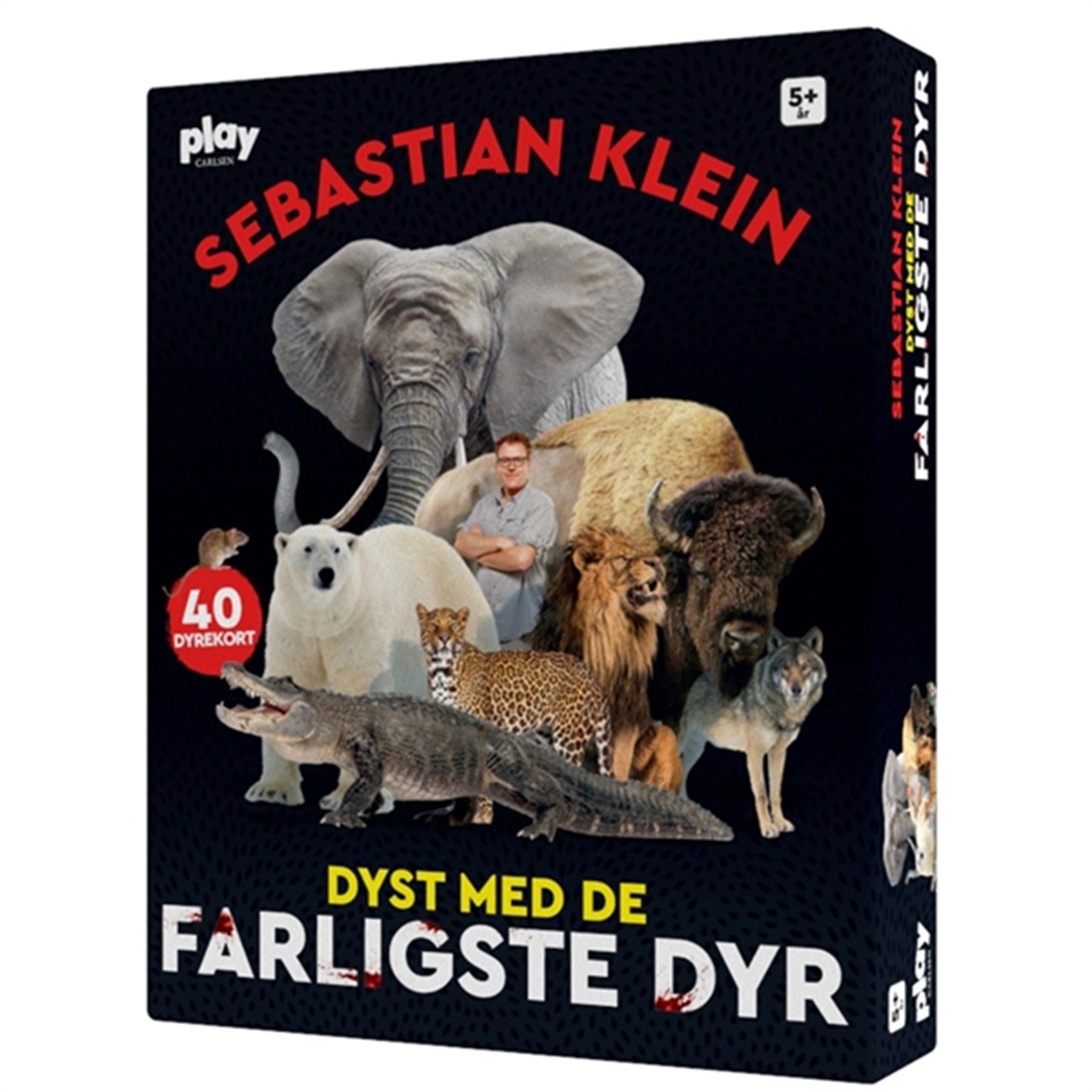 Forlaget Carlsen Sebastian Klein: Dyst med De Farligste Dyr
