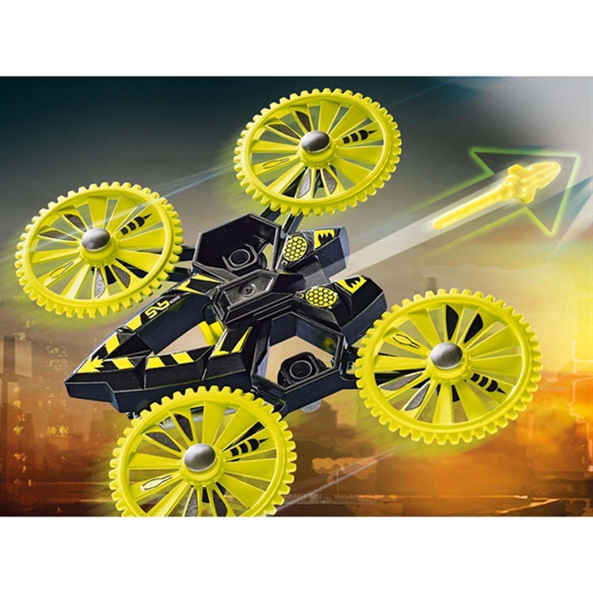 Playmobil® City Action - Politi-Jet: Dronejagt 2