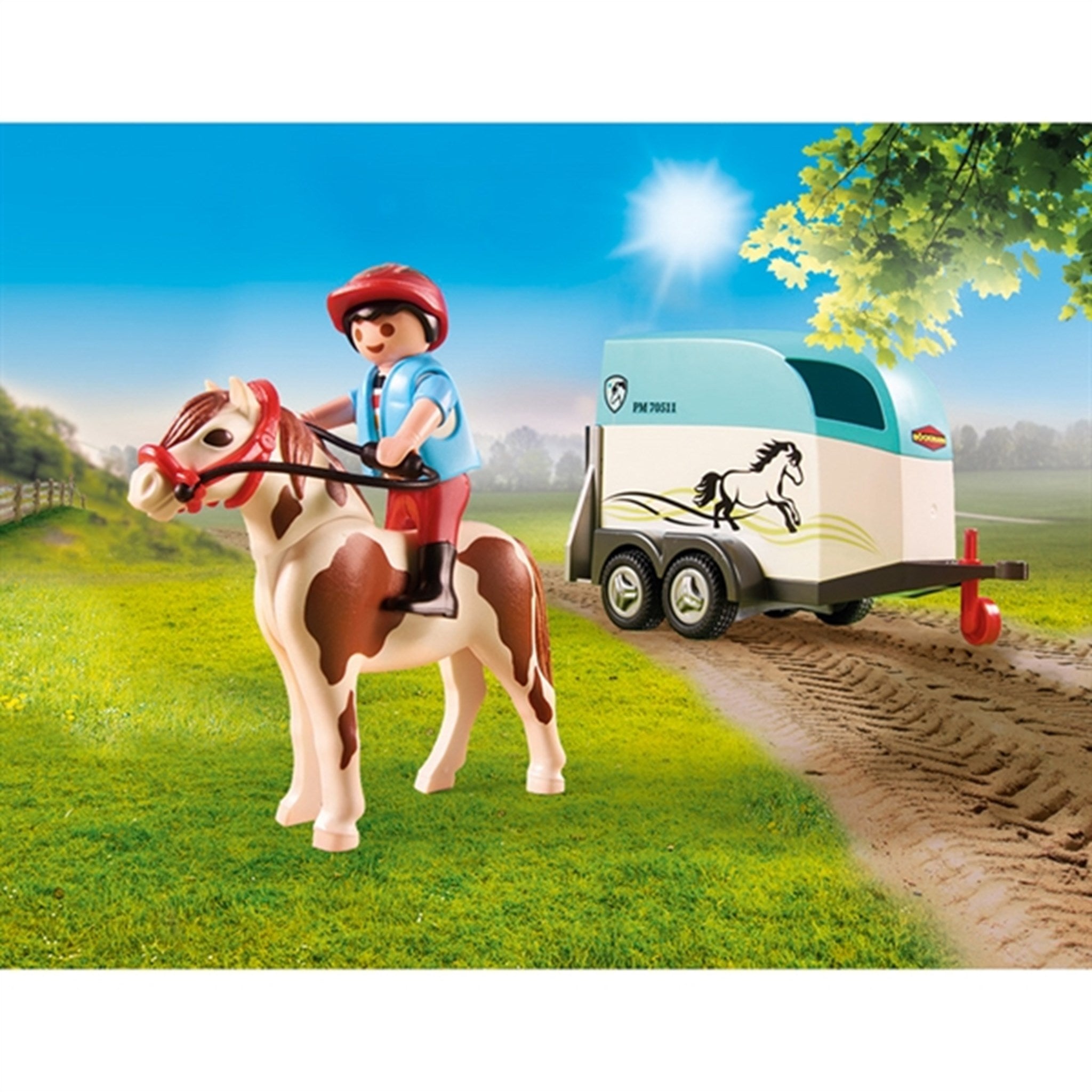Playmobil® Country - Lastbil med Ponyanhænger 3
