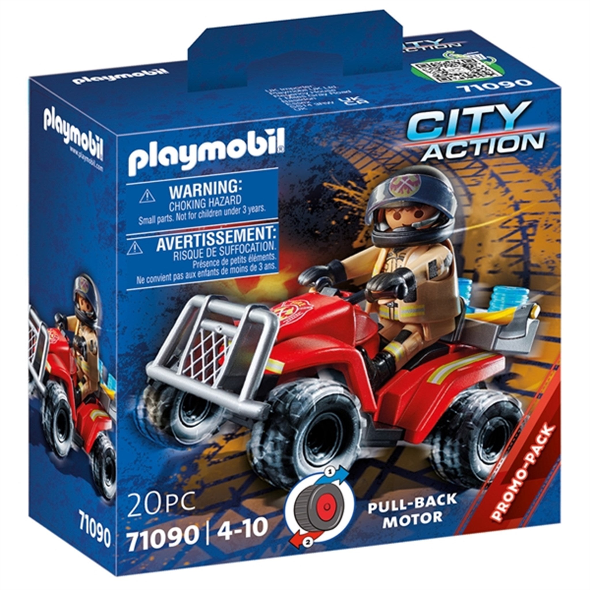 Playmobil® City Action - Brandvæsen - Speed Quad