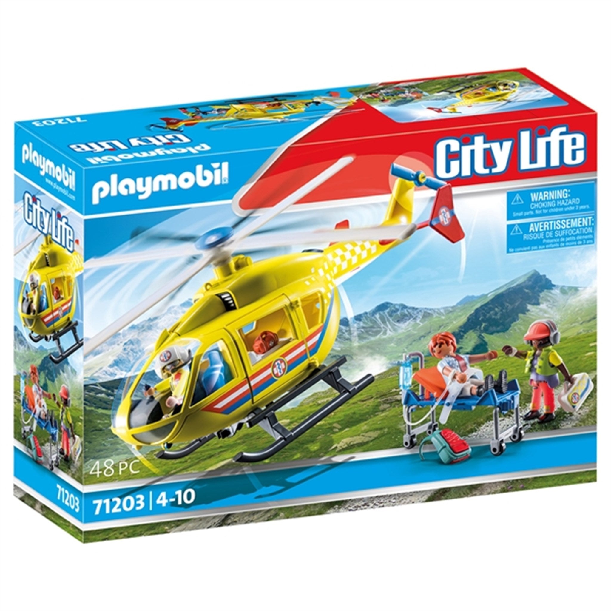 Playmobil® City Life - Redningshelikopter