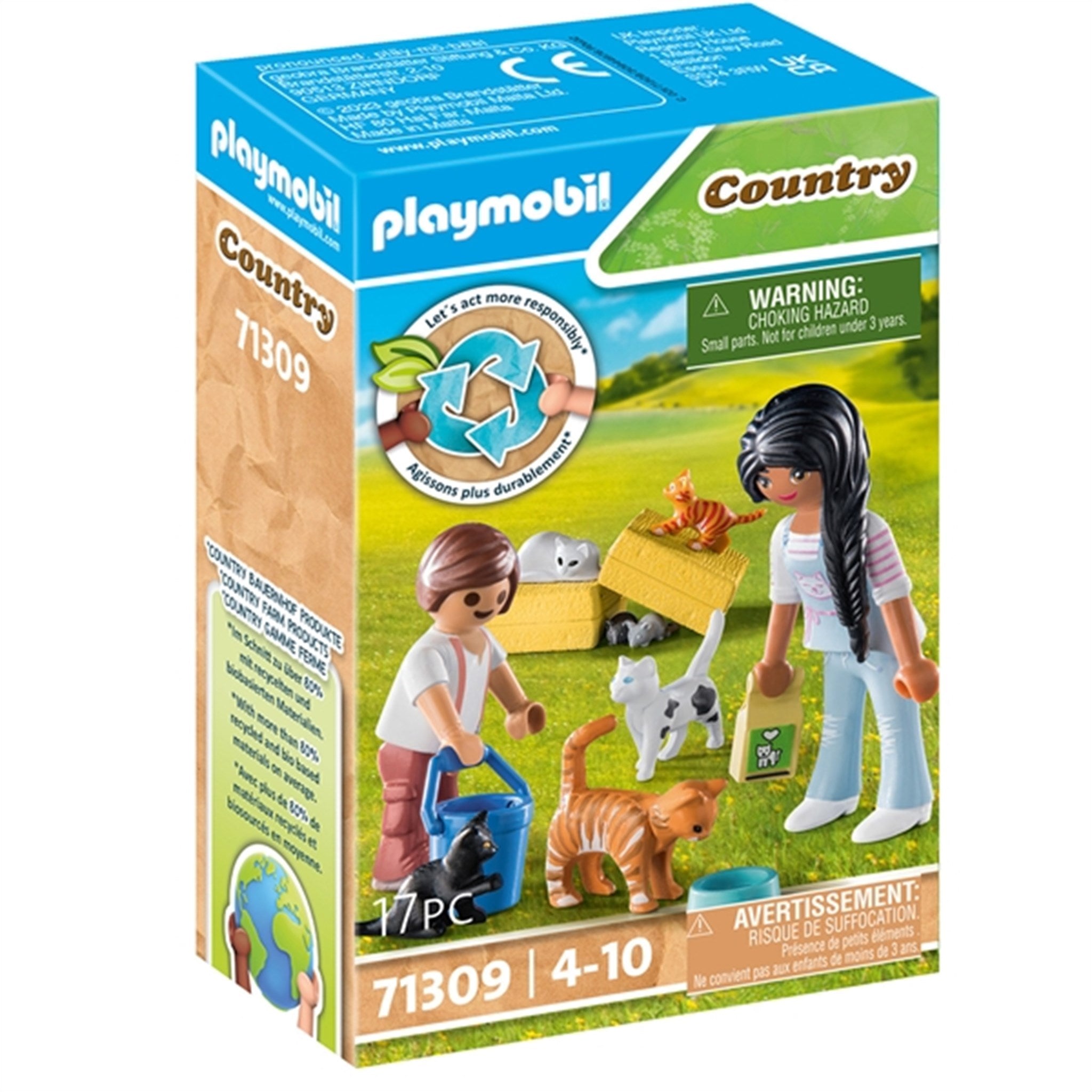 Playmobil® Country - Kattefamilie