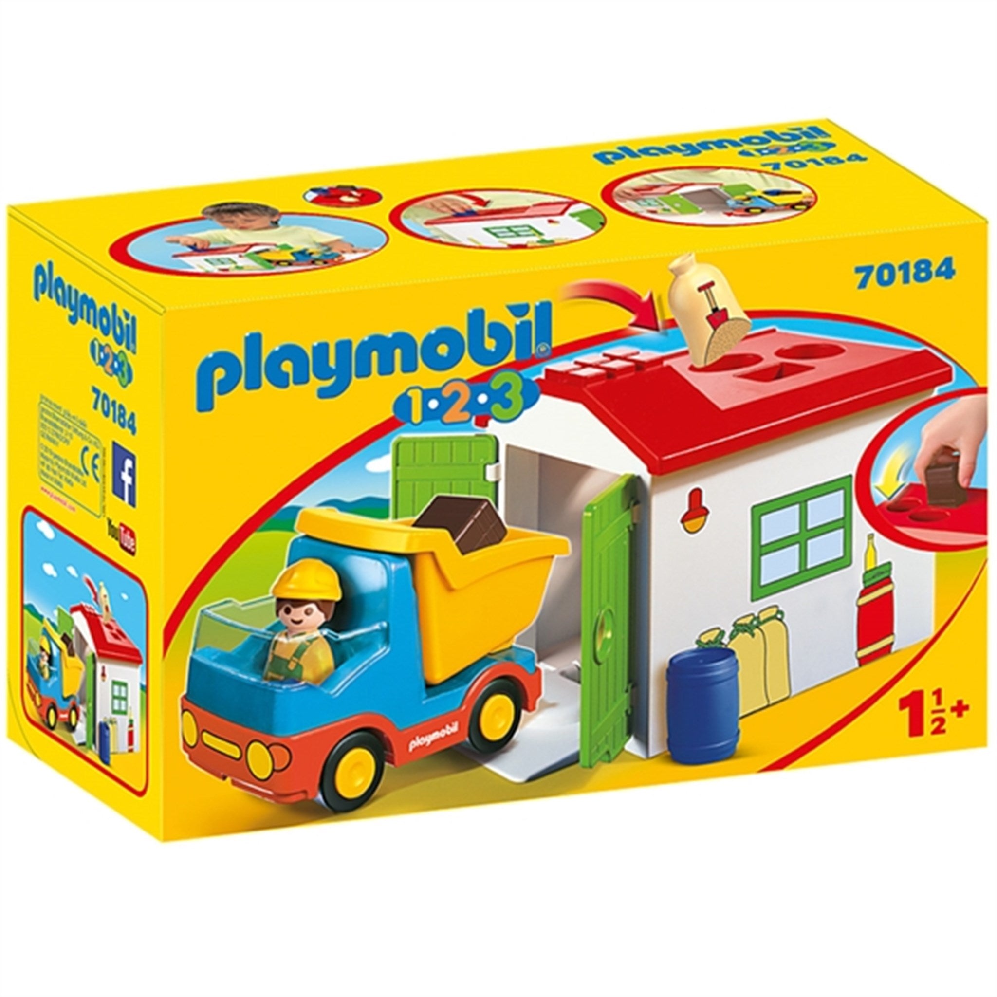 Playmobil® 1.2.3 - Skraldebil