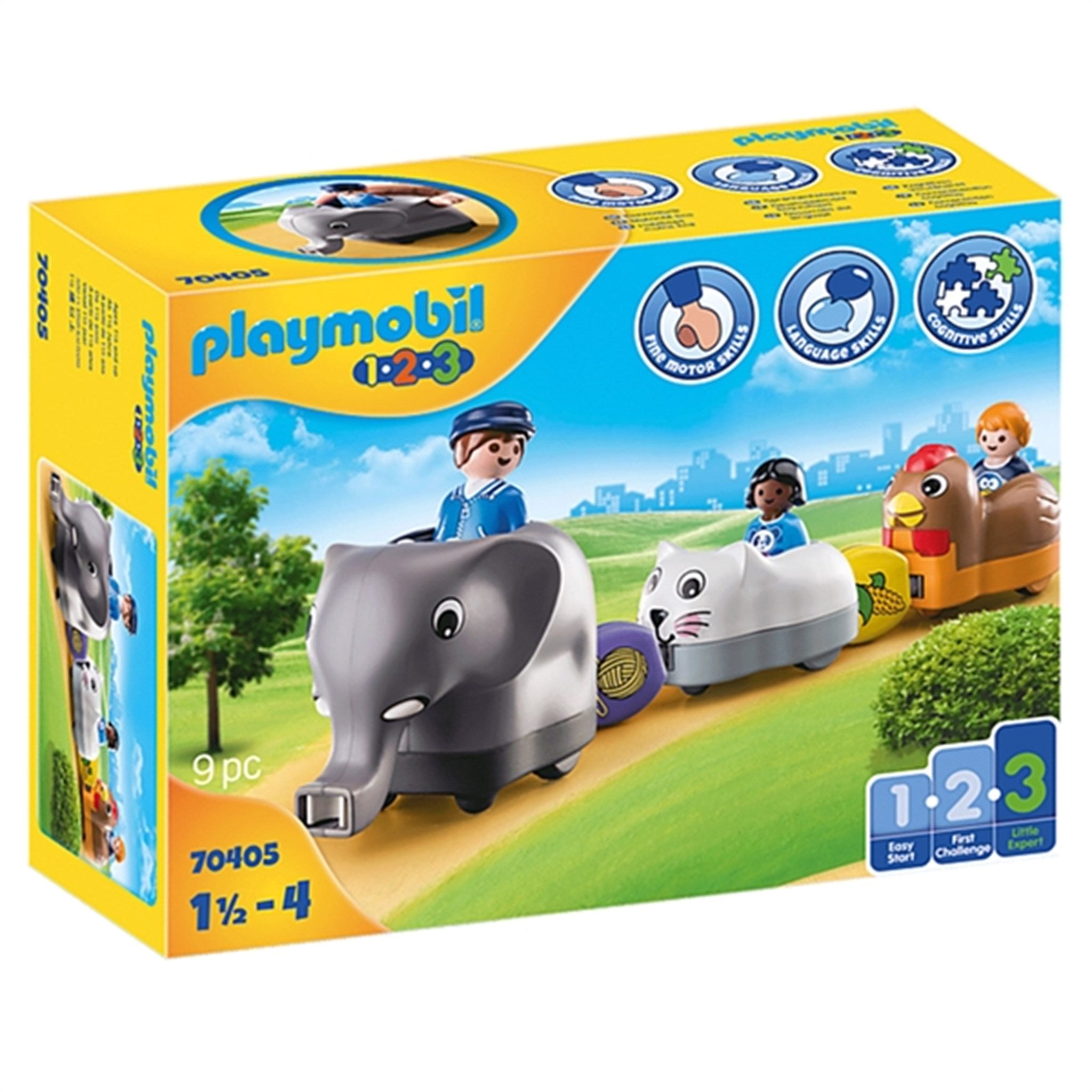 Playmobil® 1.2.3 - Mit Trækdyrstog