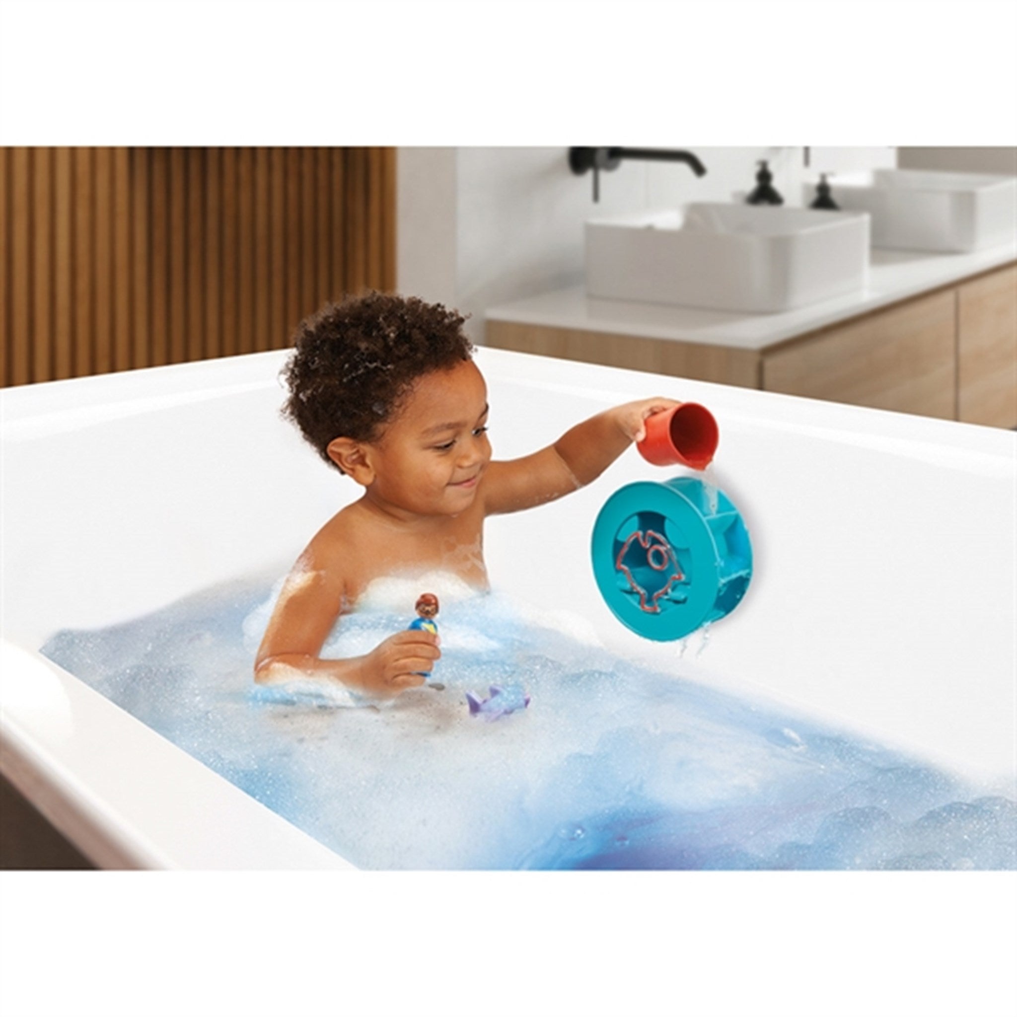 Playmobil® 1.2.3 Aqua - Vandhjulet med Babyhaj 3