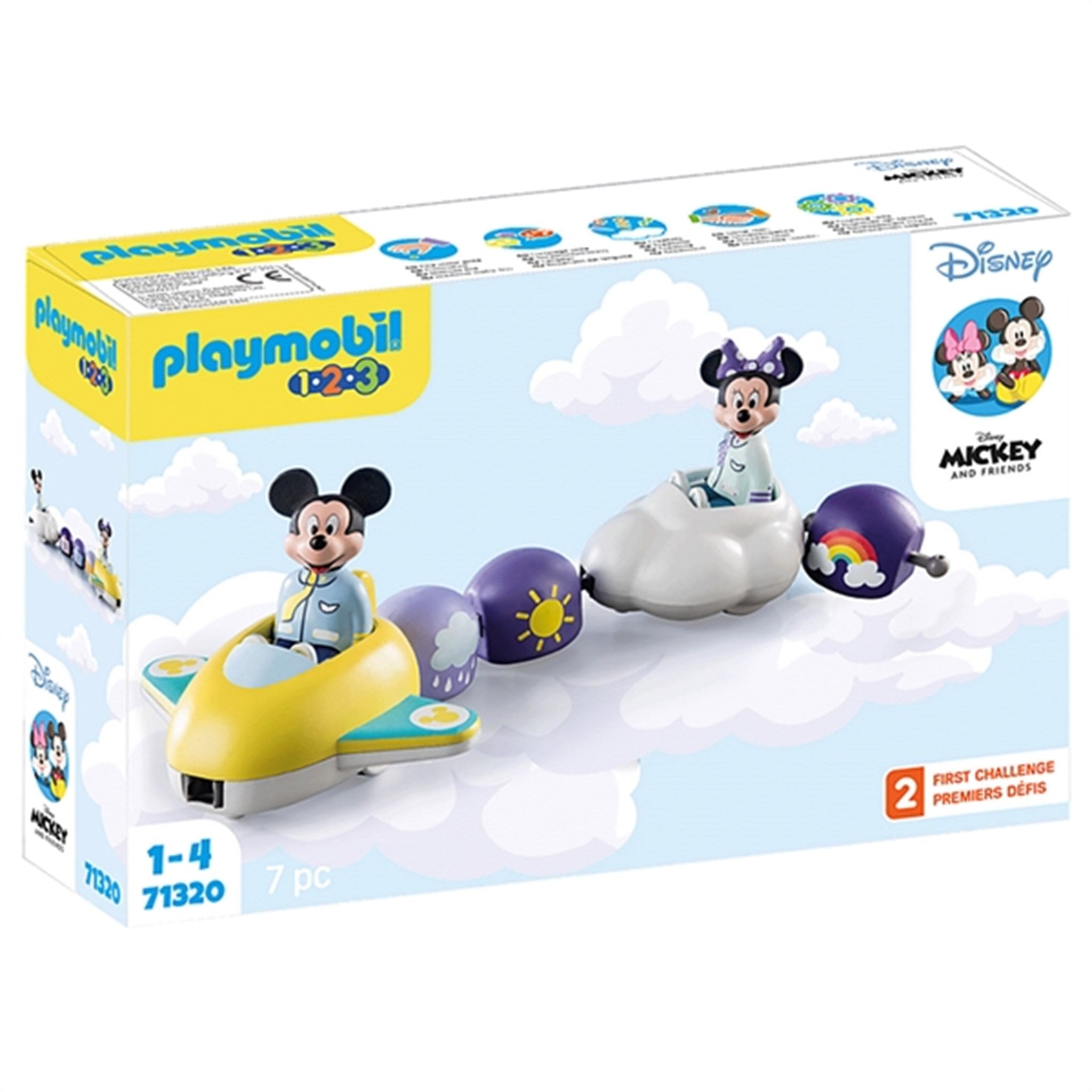 Playmobil® 1.2.3 & Disney - Mickeys & Minnies Skyflyver