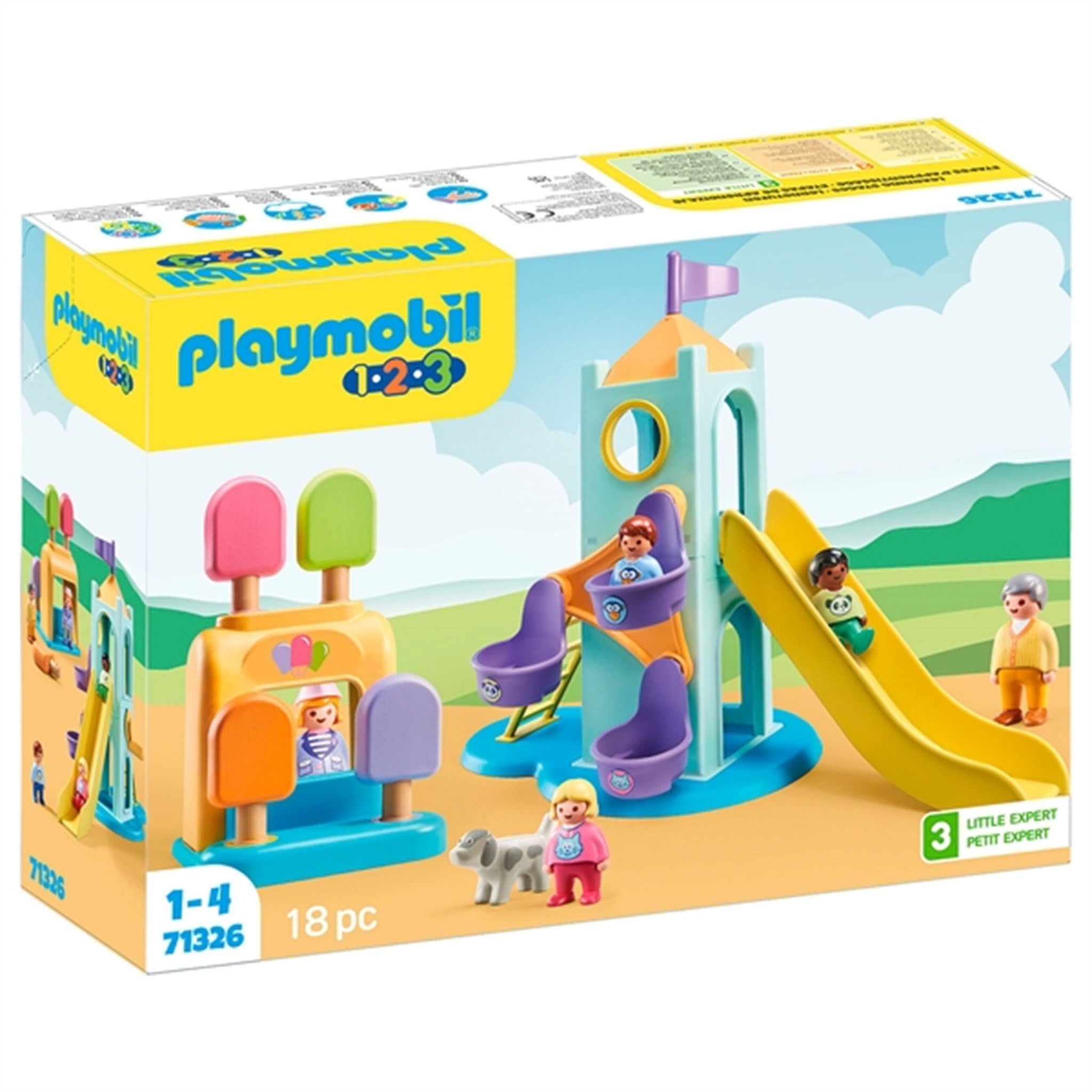 Playmobil® 1.2.3 - Oplevelsestårn med Isbod