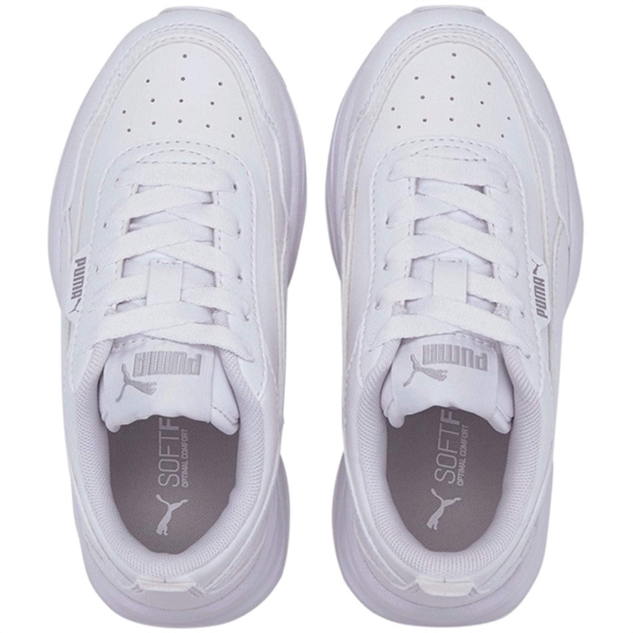 Puma Cilia Mode PS White-Silver-Gray Violet Sneakers 3
