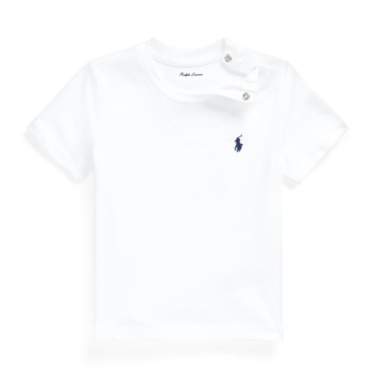 Ralph Lauren Baby Boy T-Shirt Core Replen White
