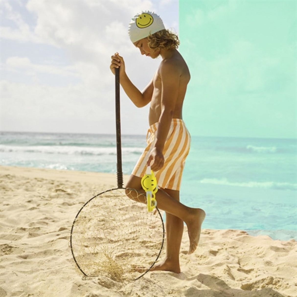 SunnyLife Badehætte Smiley