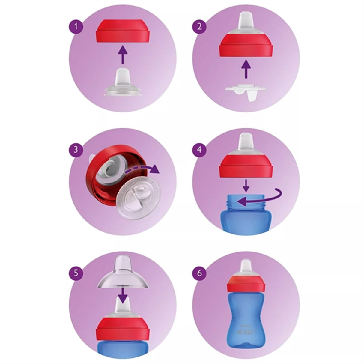 Philips Avent Blød Kop Med Drikketud