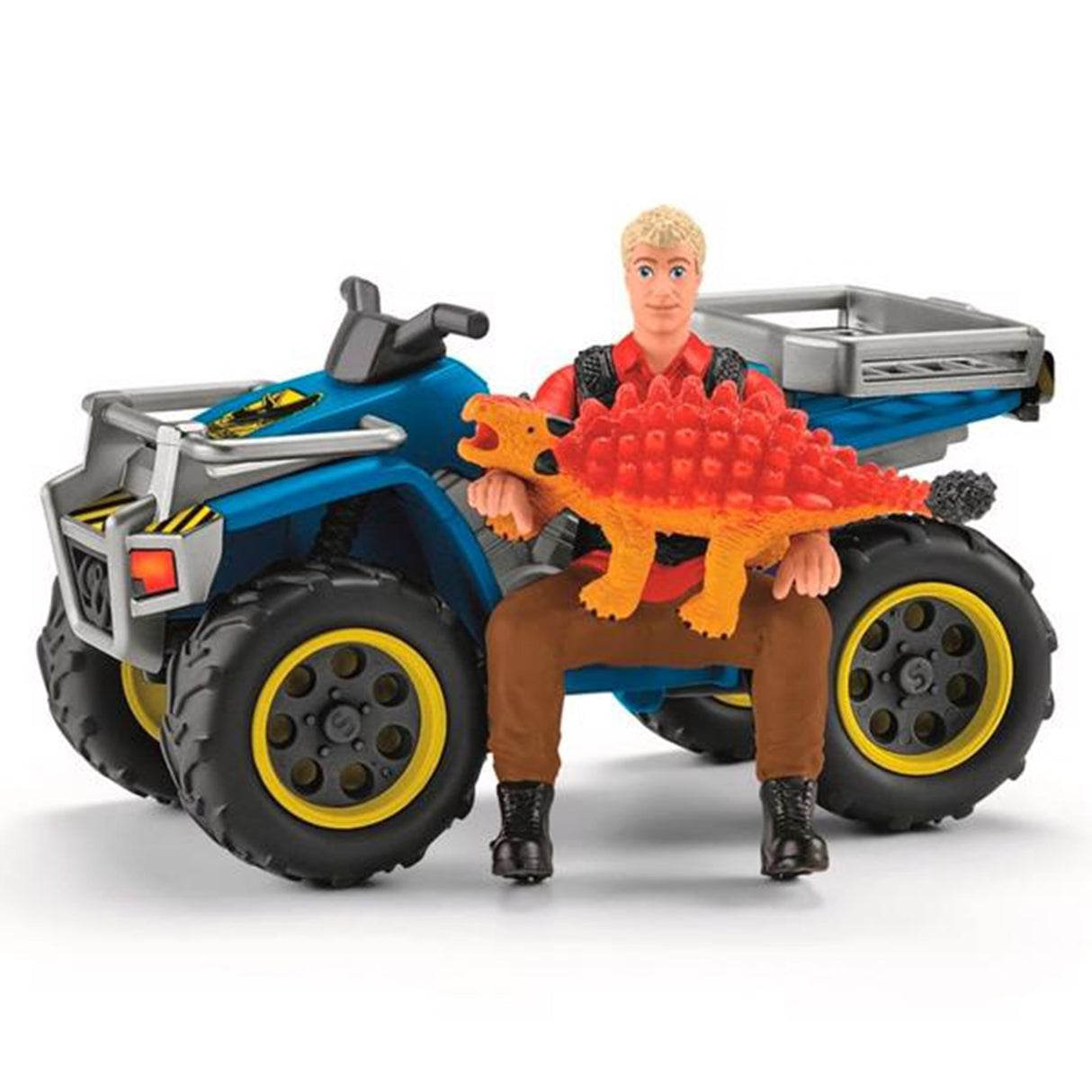 schleich® Dinosaurs Quad Flugt fra Velociraptor