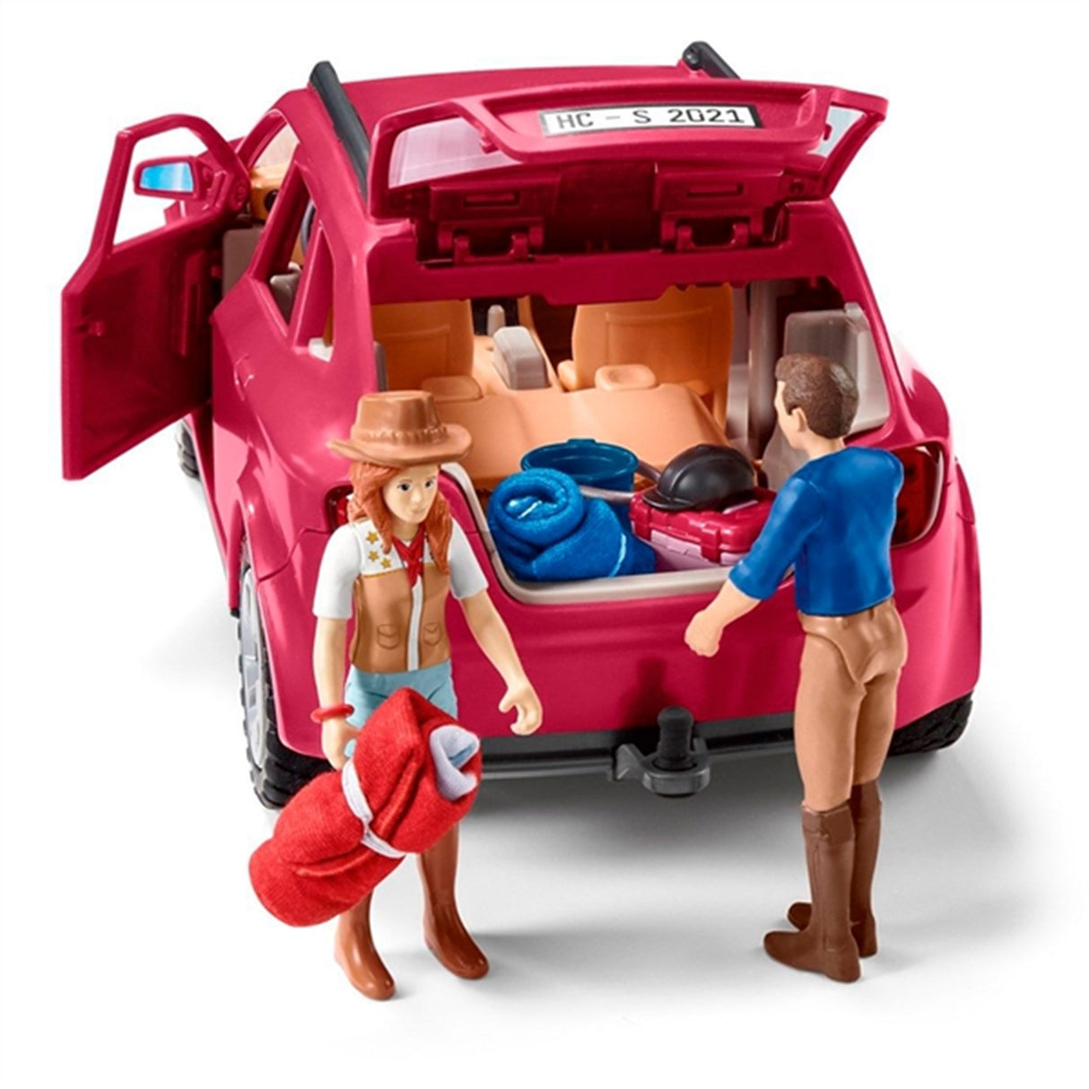 schleich® Horse Club Bileventyr og Trailer