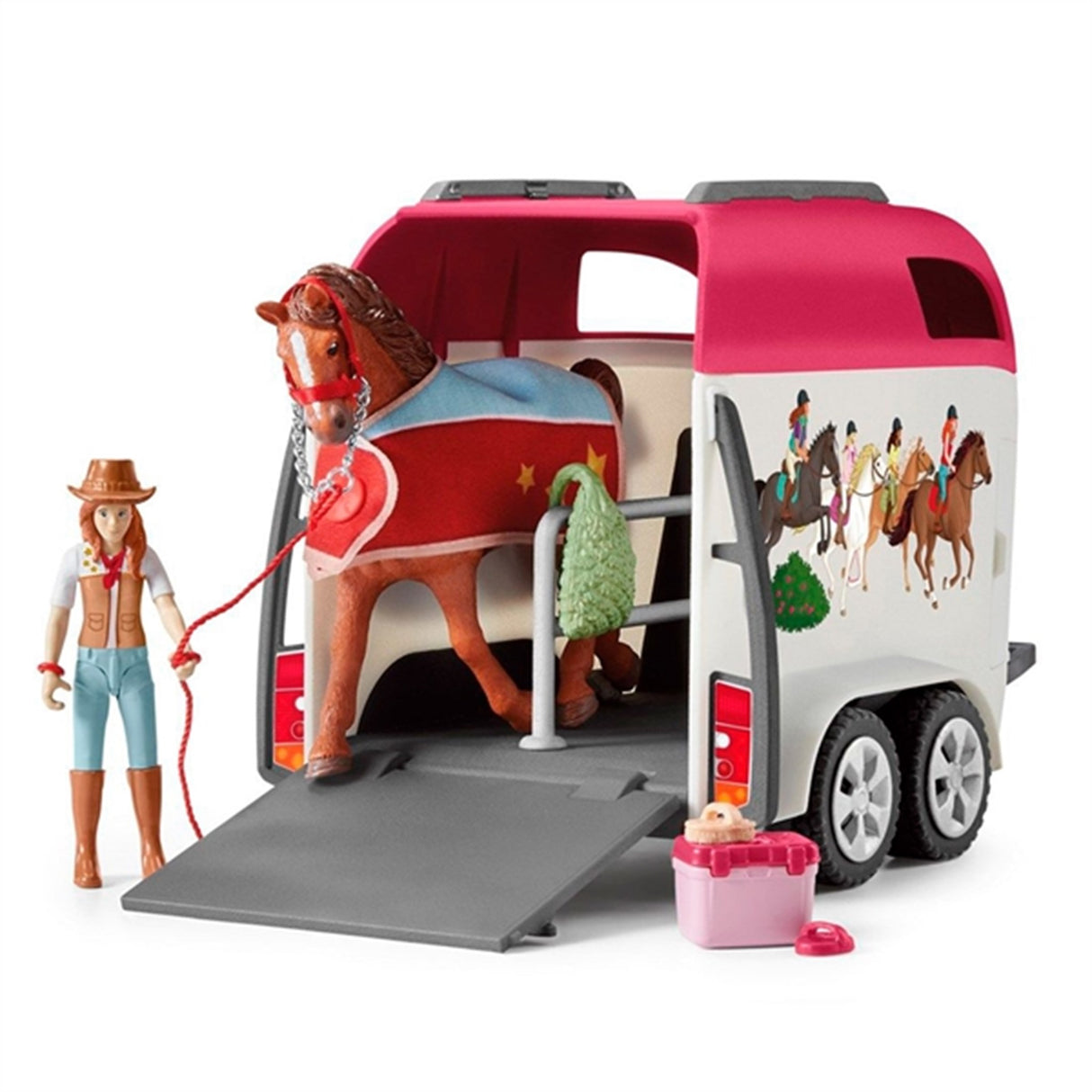 schleich® Horse Club Bileventyr og Trailer