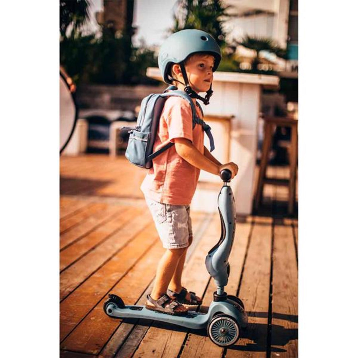 Scoot and Ride Rygsæk Steel