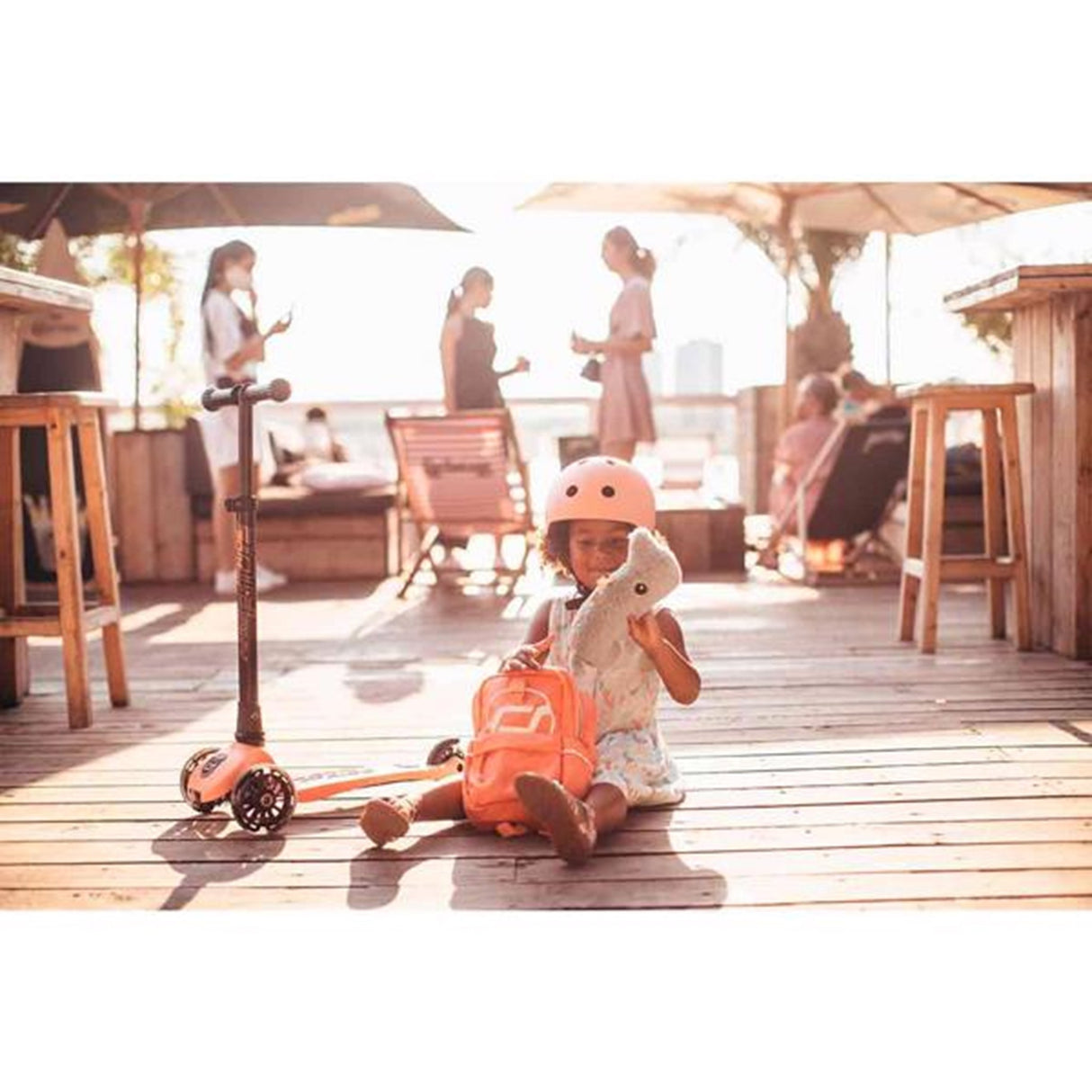 Scoot and Ride Rygsæk Peach