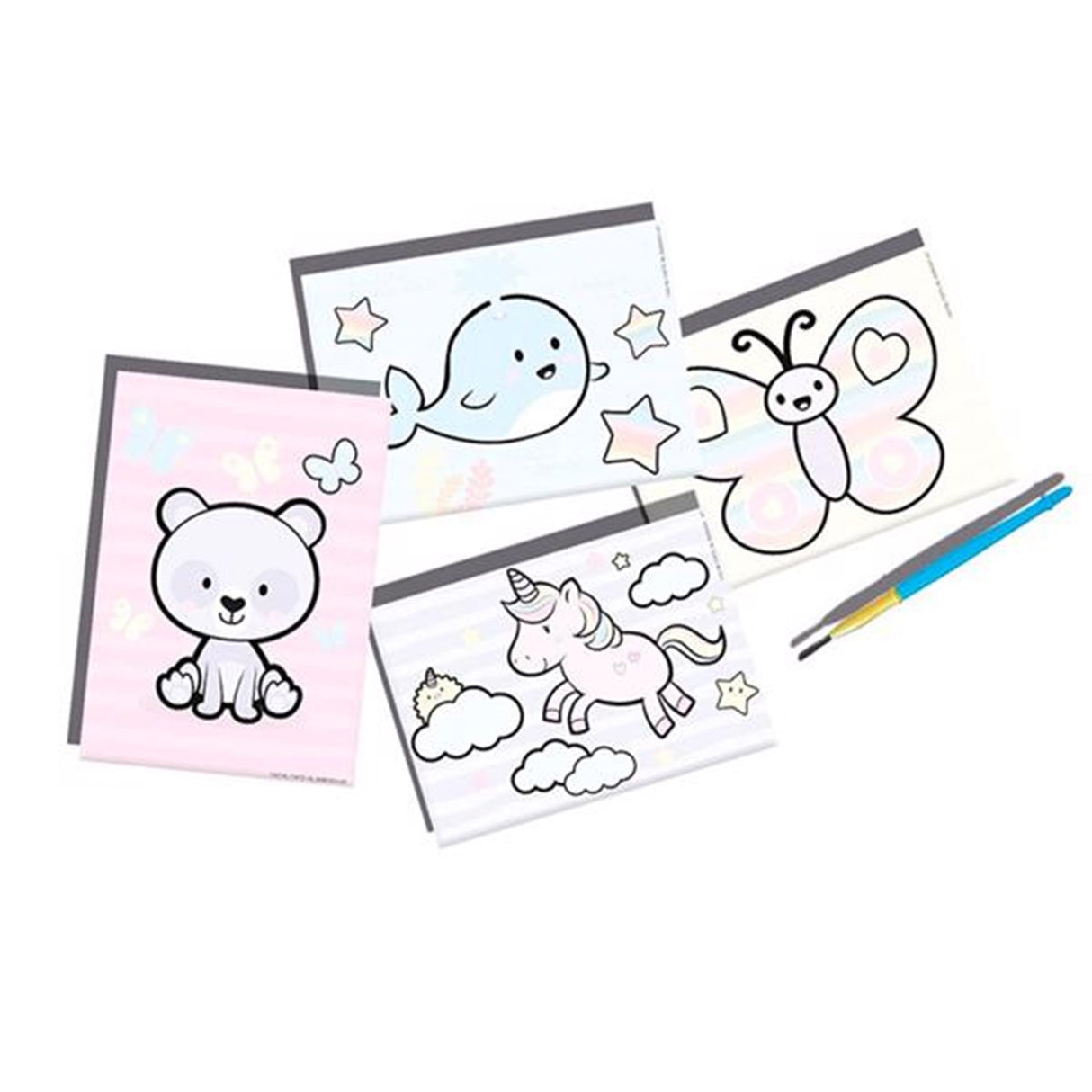 SES Creative Min Første Vandfarvelade - Fantasidyr