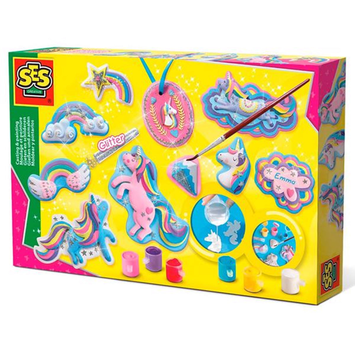SES Creative Støb og Mal - Enhjørninge