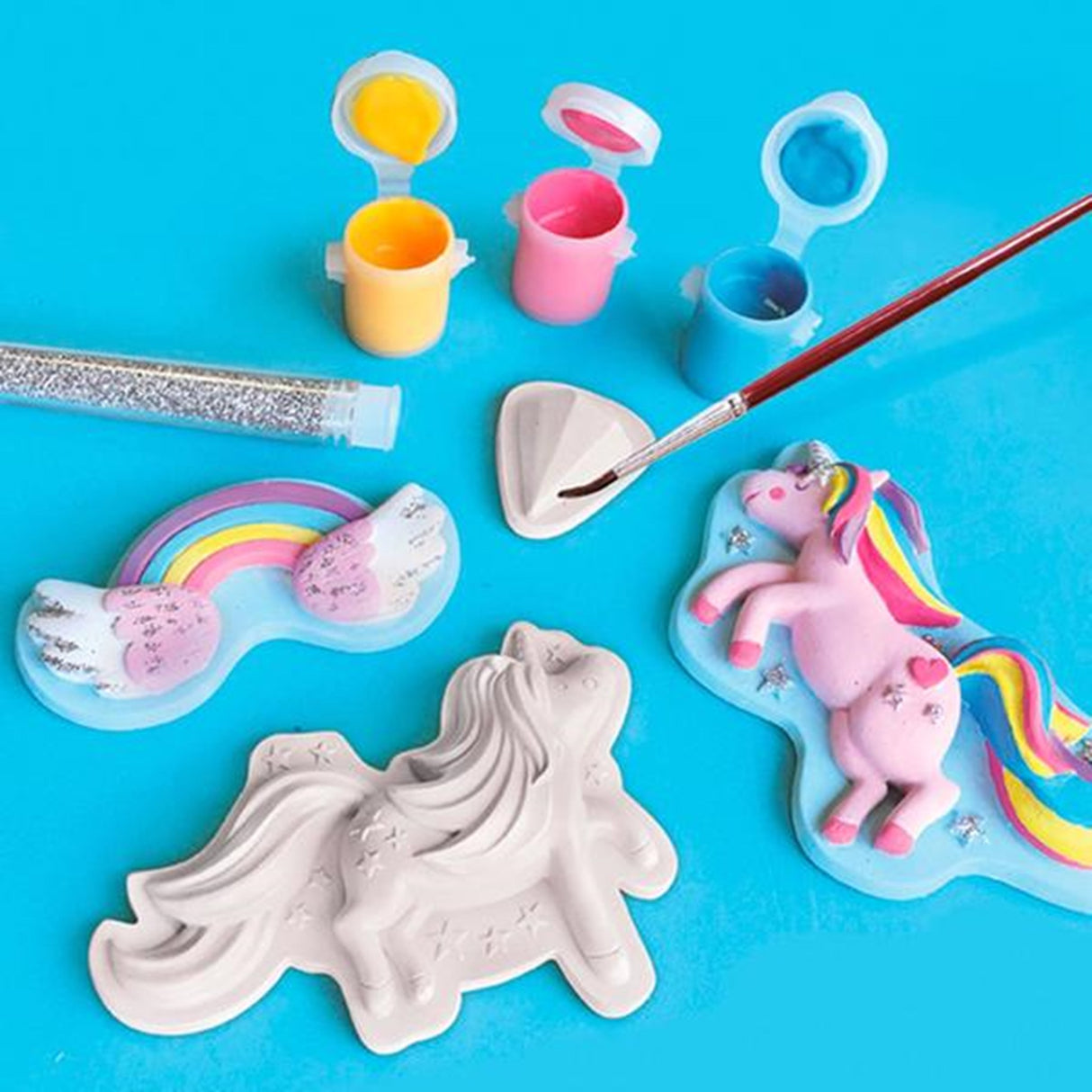 SES Creative Støb og Mal - Enhjørninge