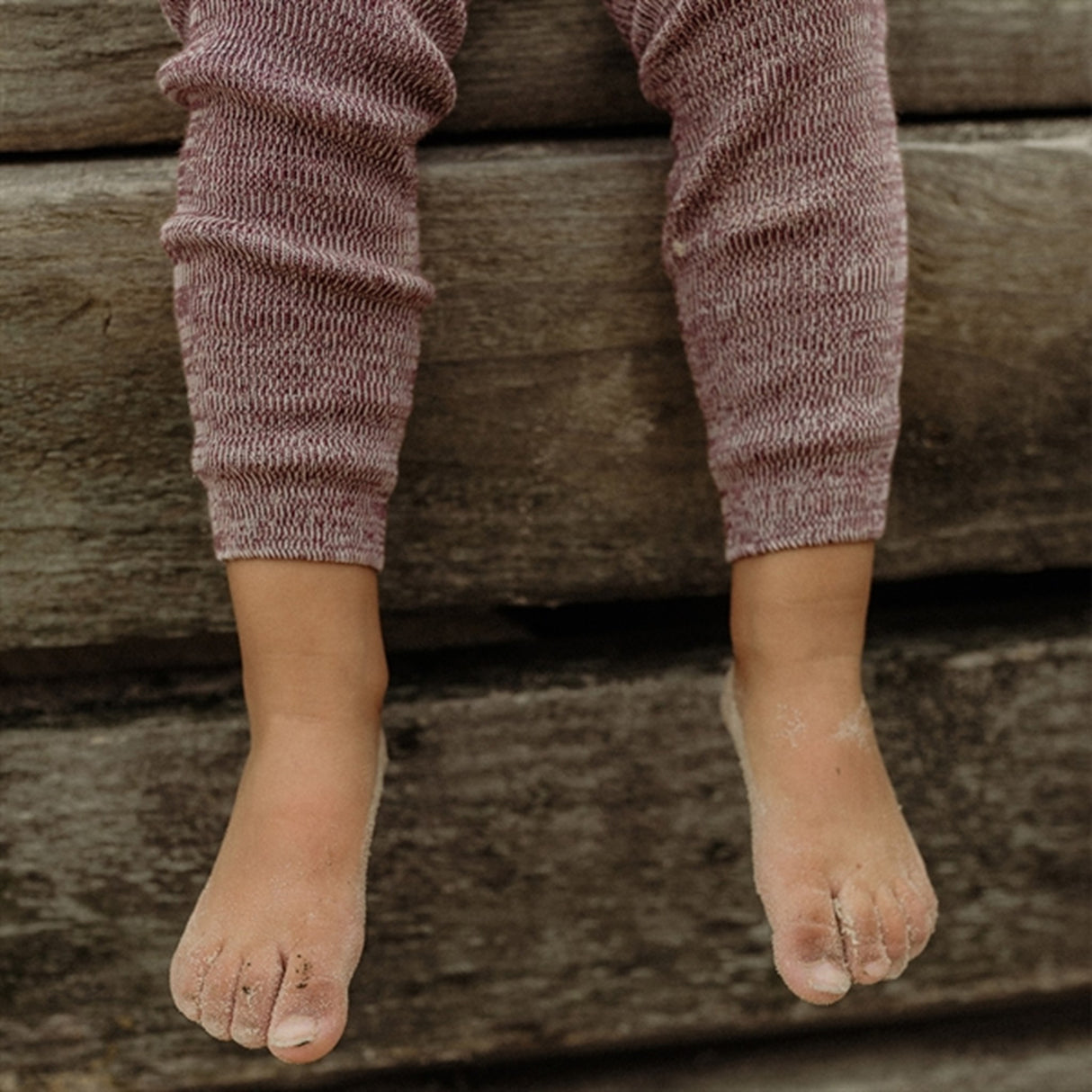 Silly Silas Footless Tights Vanilla Fig