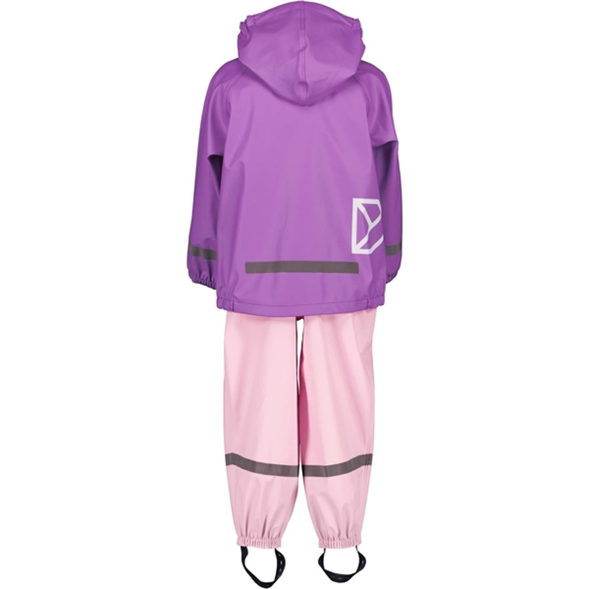 Didriksons Tulip Purple Slaskeman Kids Regntøj