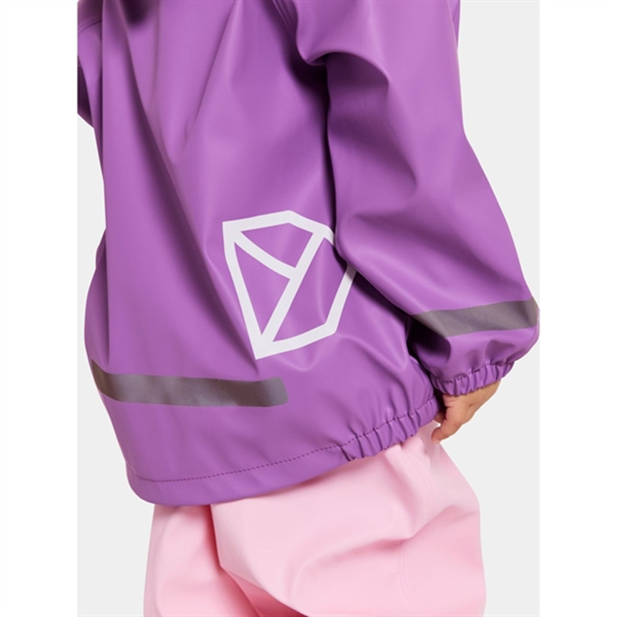 Didriksons Tulip Purple Slaskeman Kids Regntøj