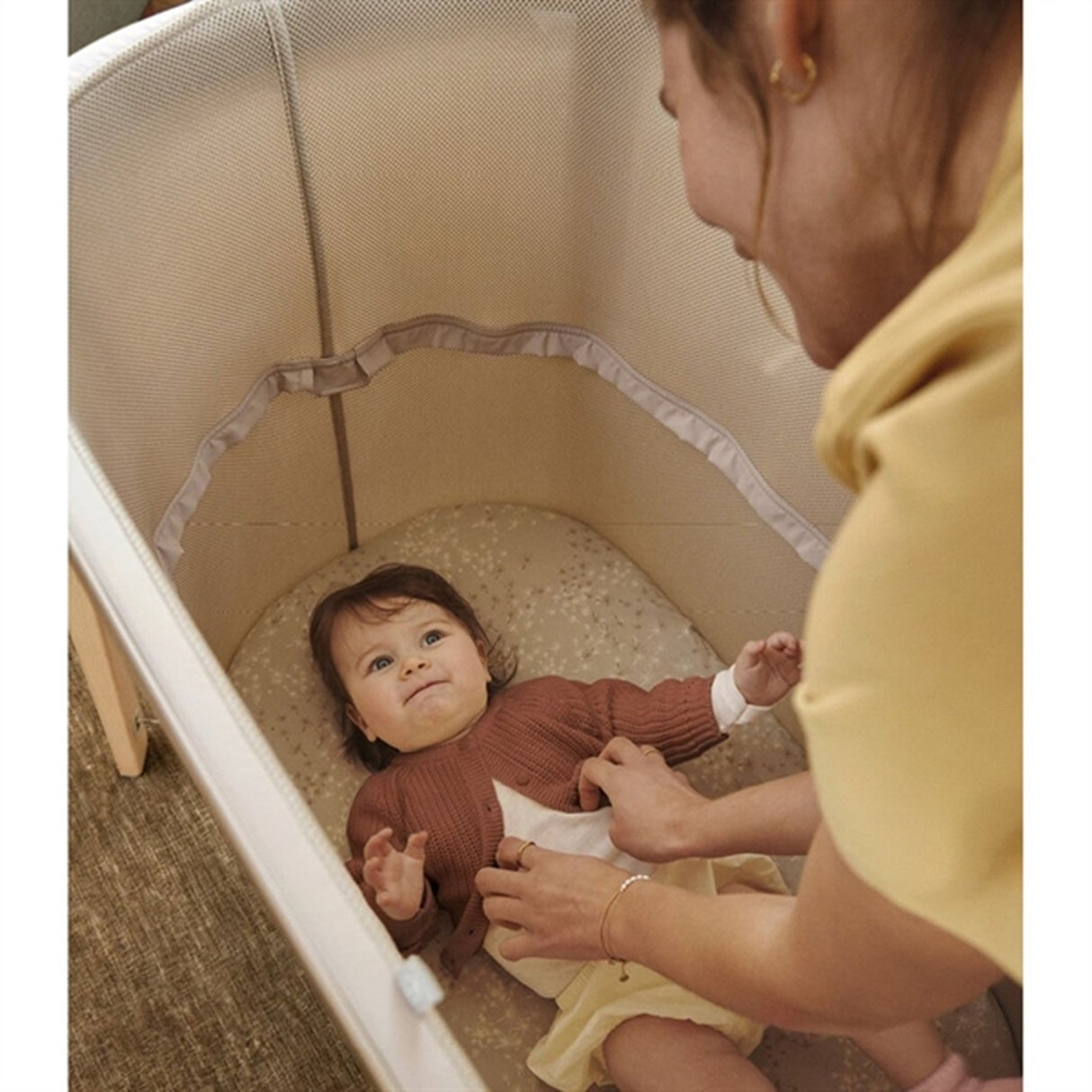 Stokke® Snoozi™ Babyseng Sandy Beige
