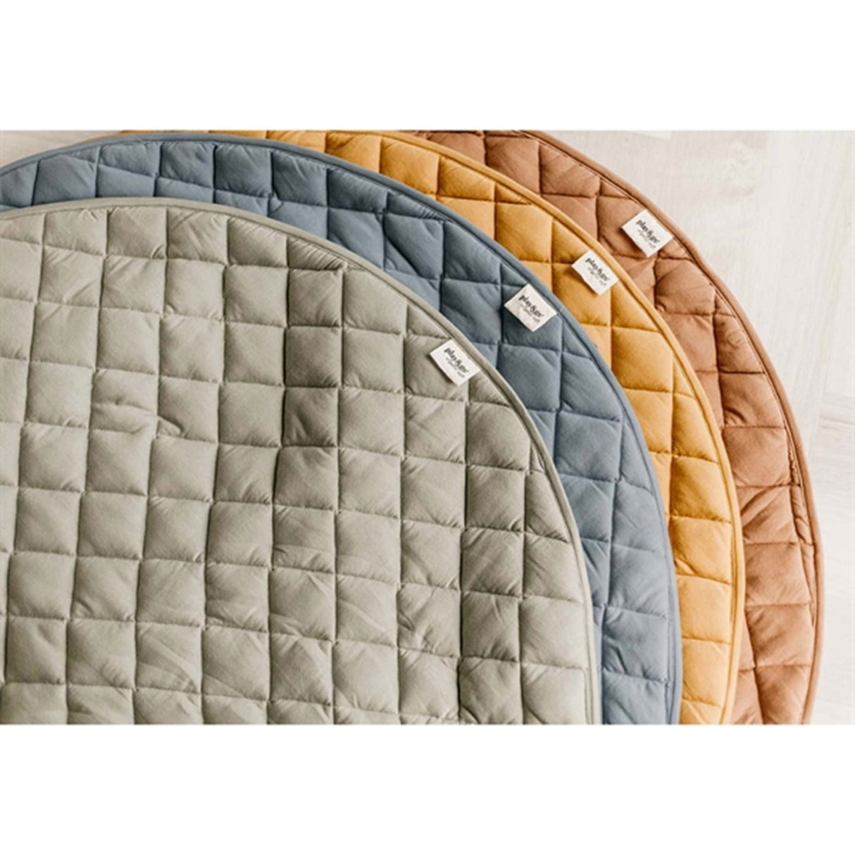 Play&Go 2-i-1 Legetæppe Soft Organic Meadow Green