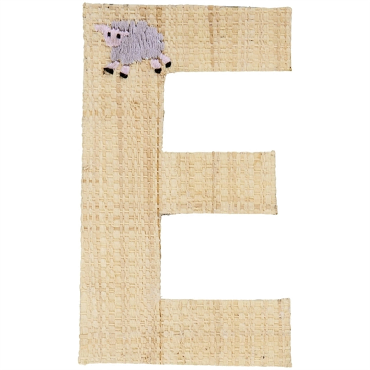 RICE Nature Raffie Klistermærke Bogstav Cars & Animals