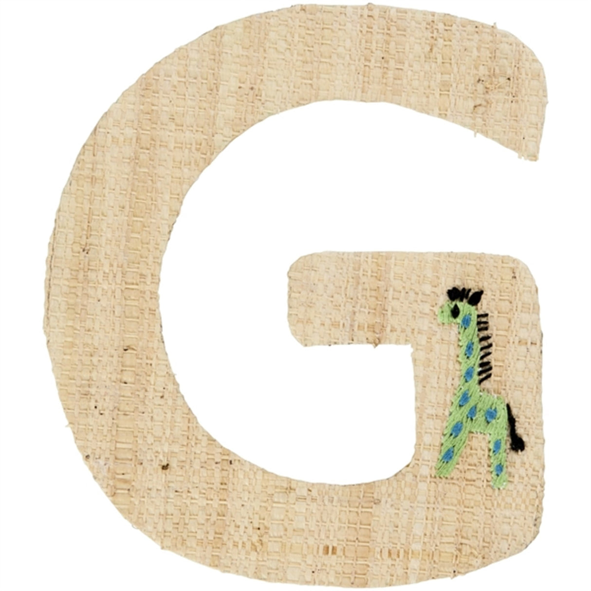 RICE Nature Raffie Klistermærke Bogstav Cars & Animals