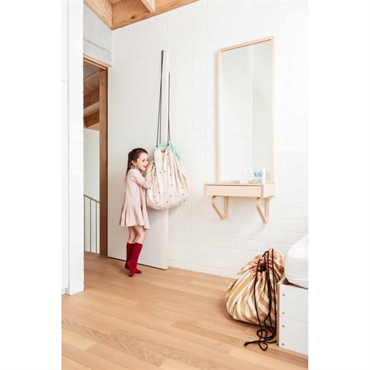 Play&Go 2-i-1 Legetæppe Swan