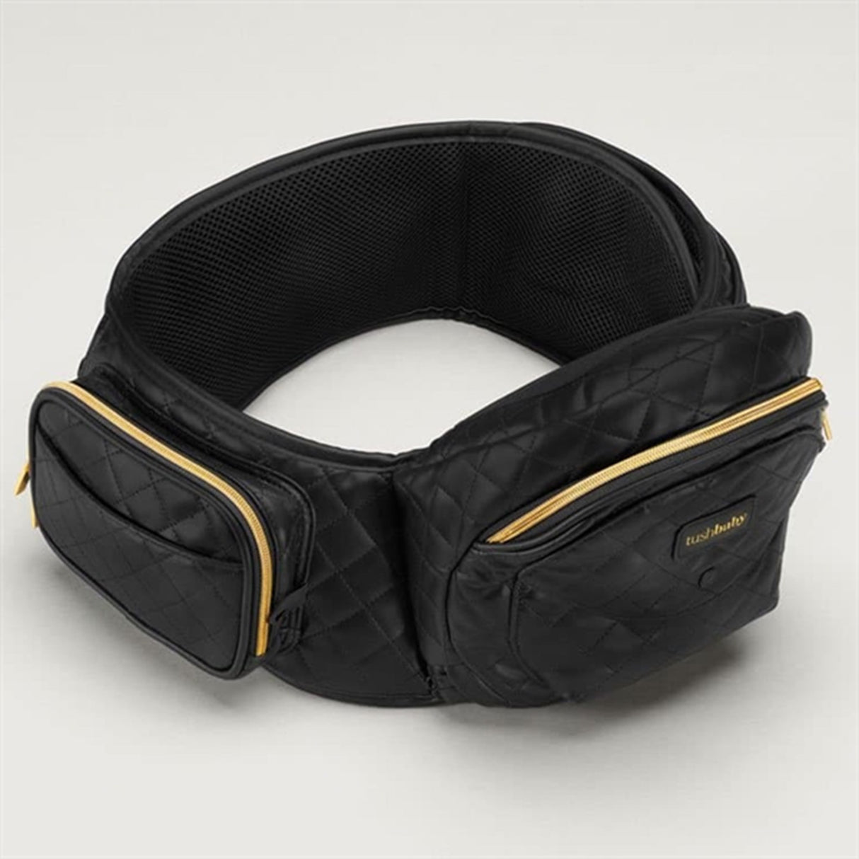 Tushbaby V2 Hip Carrier Vegan Leather Black