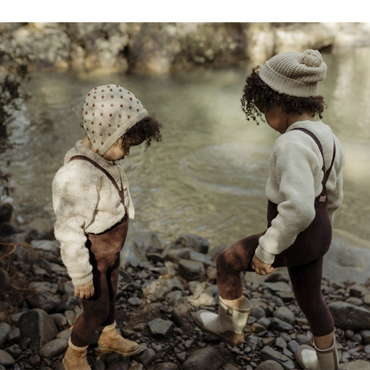 Silly Silas Teddy Warmy Footless Tights Chocolate Brown