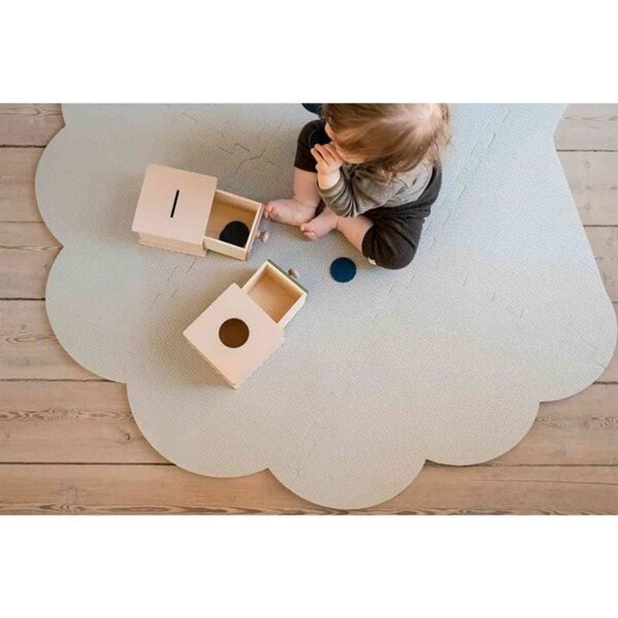 That's Mine Skumlegegulv Musling Light Brown